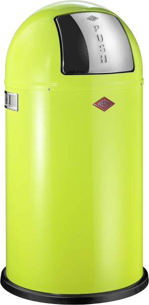 Wesco 'Pushboy' Mülleimer, limettengrün, 50 L