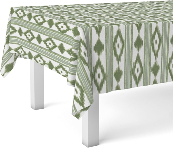 Martina Home Wachstuch-Tischdecke, Malorqui, Grün, 200x140 cm Bild 1