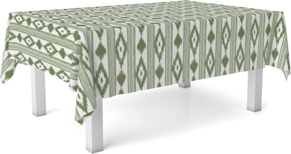 Martina Home Wachstuch-Tischdecke, Malorqui, Grün, 200x140 cm Bild 2
