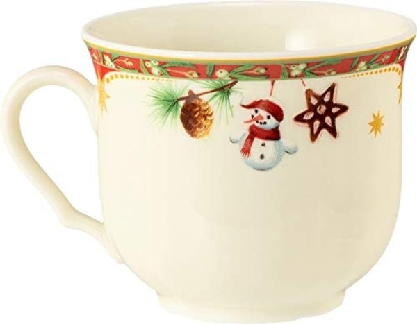 Kaffee-Obertasse 0,23 l Marieluise Weihnachtsnostalgie Seltmann Weiden Kaffeetasse - MikrowelleBackofen geeignet, Spülmaschinenfest