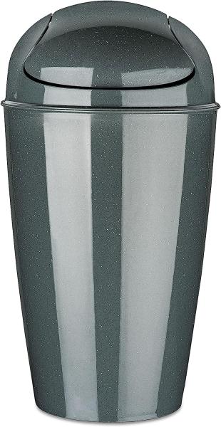 Koziol 'Del' Schwingdeckeleimer, Kunststoff, Ash Grey, 30 Liter