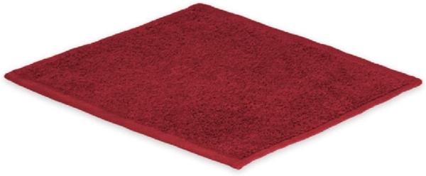 Seiftuch Frottier 500 g/m² 30 x 30 cm Bordeaux