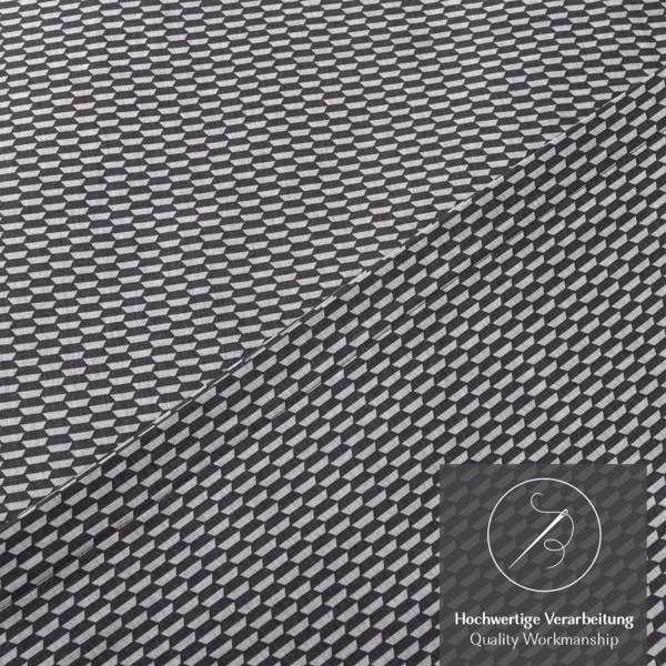 Alreya 2er-Set Renforcé Kissenbezug 50x50 cm - 100% Baumwolle mit YKK Reißverschluss, Superweicher Kopfkissenbezug 50x50, Kissenhülle, Wüsten Trugbild, nur Kissenbezug Bild 8