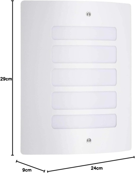 Brilliant Leuchten No. 47682-05 Aussenwandleuchte Todd E27 IP44 weiß Bild 3