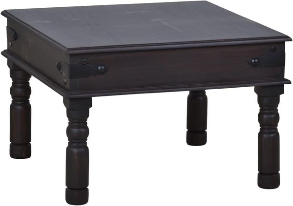 MiaMöbel Couchtisch Colombo 90x60cm Massivholz Pinie Kolonialstil Indien Indisch