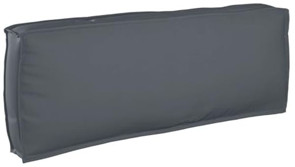 vidaXL Kissen Anthrazit 120 x 40 x 12 cm Oxford-Stoff 42001538