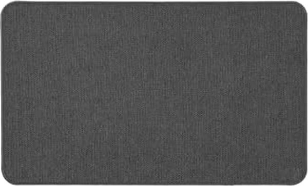 Douceur d'Intérieur Simeo Teppich, rechteckig (45x75 cm), Anthrazit, einfarbiges Gewebe