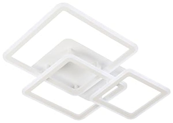 Fischer & Honsel 21459 LED Deckenleuchte Gelder ckig sandweiß RGBW dimmbar