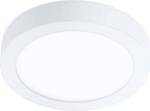 Eglo 900103 LED Badezimmer Deckenleuchte FUEVA-Z weiss H:2. 8 Ø:21cm rund, dimmbar IP44 2700-6500K mit Connect-Z Funktion