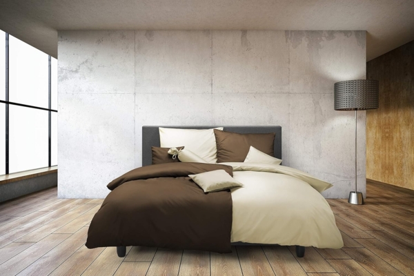 Fleuresse Mako-Satin-Bettwäsche colours Farbe sonne 2349 200x220 Bild 8