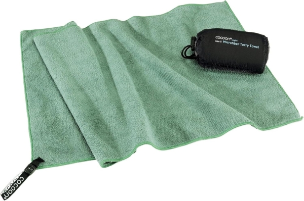 Cocoon Microfiber Terry Towel Light 90x50cm bamboo green