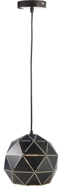 Deko-Light Asterope 250 Pendelleuchte, rund, 60W, E27, schwarz-matt (342132) Bild 1