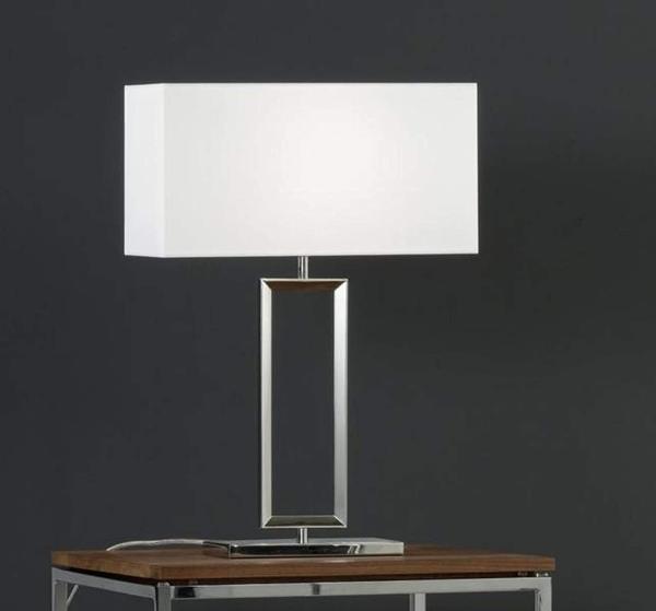 helestra ENNA 2 Tischleuchte blanknickel #19/1139.10