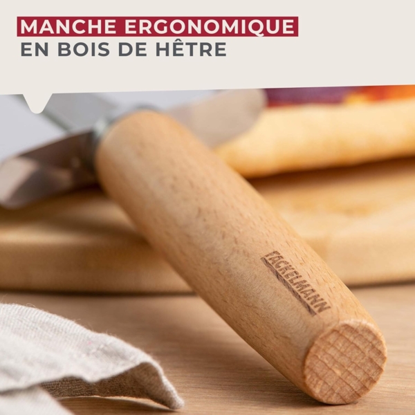 FACKELMANN Pizzaschneider XXL - robust, Teigschneider, Kuchenmesser Bild 7