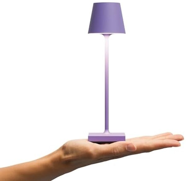 SIGOR LED Tischleuchte Akku-Tischleuchte, Dimmbar, LED fest integriert, Warmweiß