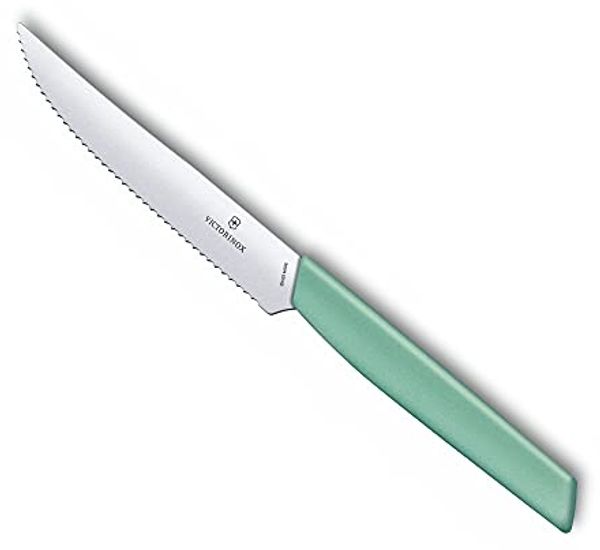 Victorinox Steakmesser Wellenschliff 12cm mint Swiss Modern