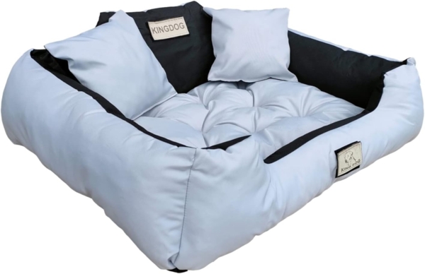 King Dog Tierbett 8AB, Hundebett Katzenbett 100x75 cm viele Farben Größe L