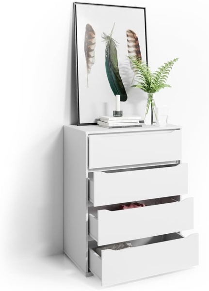 Kommode Ruben Weiß 48 x 101.6 cm Vicco Bild 7