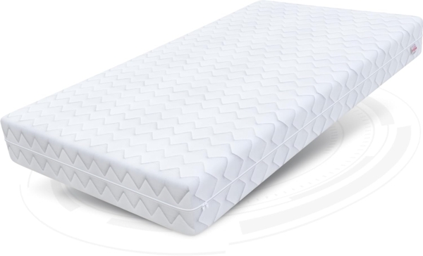 FDM Matratze 140x200 cm Härtegrad H3 H4 Höhe 14 cm Kaltschaummatratze Doppelseitige Rollmatratze HR-Schaum 7 Komfortzonen mit Hypoallergenem Waschbarem Jersey Bezug Oeko-Tex Verdura Max Bild 9