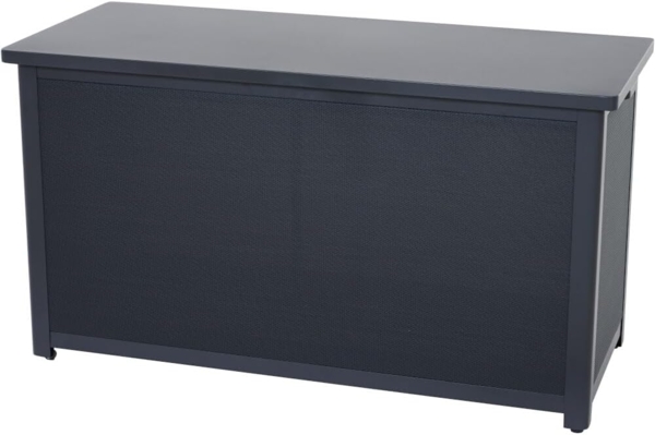 SIENA GARDEN Sabano Kissenbox 135x59cm Alu, Textilbezug dunkelgrau