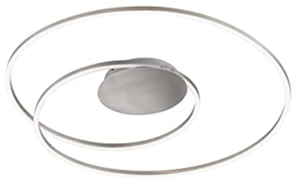 Fischer & Honsel 21295 LED Deckenleuchte Holy nickel matt tunable white 49cm