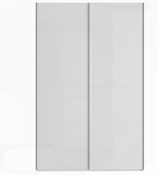FORTE Schwebetürenschrank Fittio, Made in Europe, 2 Schiebetüren, modernes Design Höhe 2,35 mtr, stehende Montage Bild 9