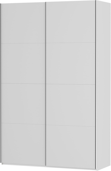 FORTE Schwebetürenschrank Fittio, Made in Europe, 2 Schiebetüren, modernes Design Höhe 2,35 mtr, stehende Montage Bild 8