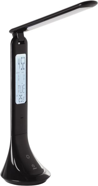 Eglo 75708 BEST CHOICE Tischleuchte COLUCCIA Kunststoff schwarz LED 3,2W 4000K L:19cm B:12. 5cm H:26cm mit Touchdimmer