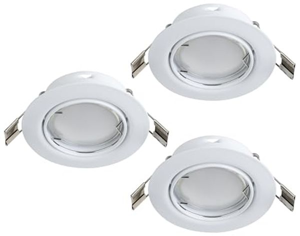 Eglo 94235 GU10 LED Einbauleuchte PENETO weiß max. 3X3W