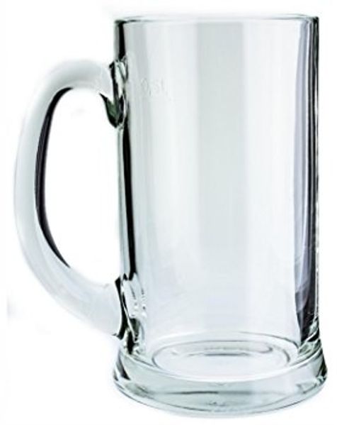 Borgonovo Icon Bierseidel, mit Füllstrich bei 0,5l, 6 Stück