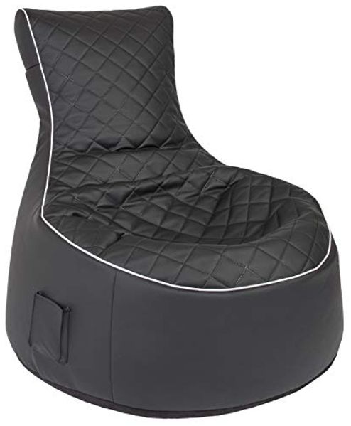 Sitzsack 65x90x95cm Schwarz
