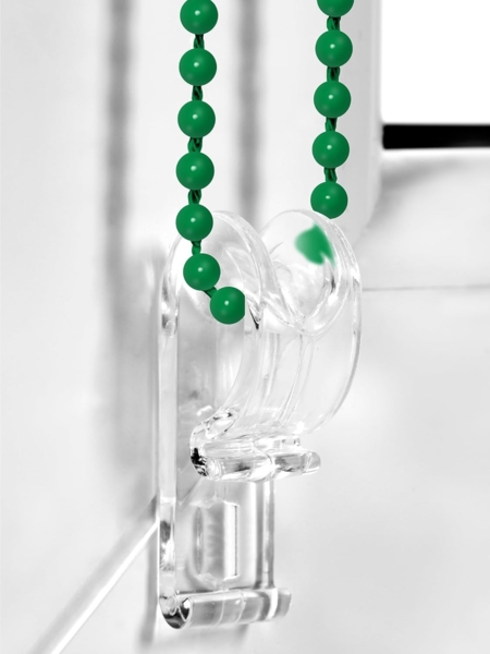 Doppelrollo Klemmfix ohne Bohren 90x130 cm Grün Duo Rollo Klemmrollo Sonnenschutzrollo Fensterrollo für Fenster & Türen Zebrarollo Seitenzugrollo Bild 4