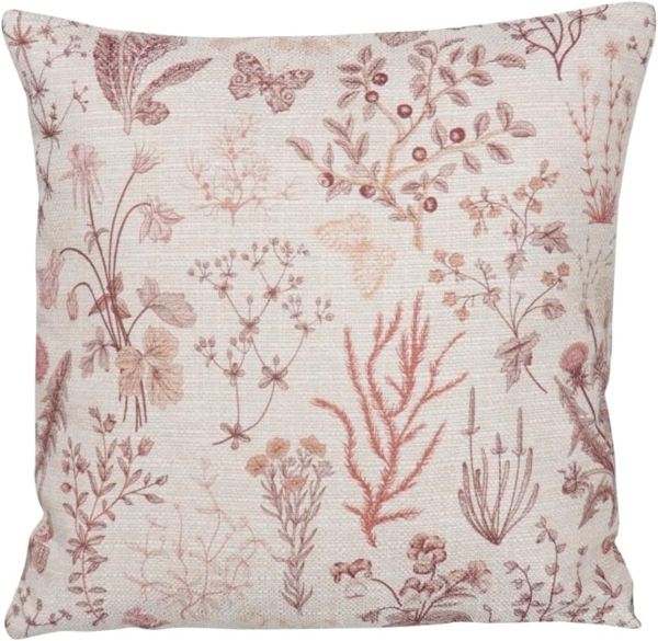 Sehlbach Kissen Floral beige 45 x 45 cm