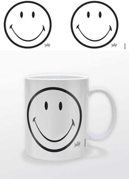 empireposter Smiley White Größe (cm), ca. Ø8,5 H9,5cm Lizenz Tasse, NEU Beschreibung: Keramik Tasse