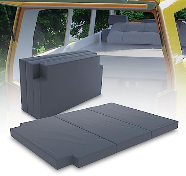 Kaltschaummatratze Autobett Schlafauflage VW, T4, T5, T6, Bus, Multivan, California Beach, KingMatratzen, 8 cm hoch