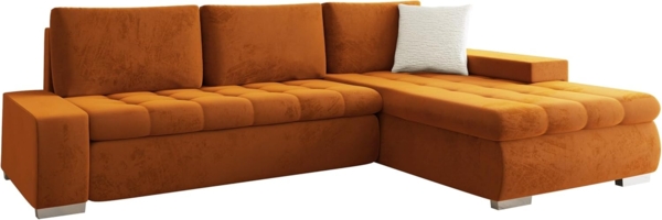 Ecksofa Orkan Premium (Farbe: Piano 21 + Mokka 03)