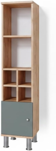 Midischrank Fynn Grün 30 x 130.6 cm kleine Tür Vicco