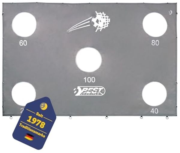 Best Sporting Fußballtor Torwand 280er mit 5 Schußlöchern