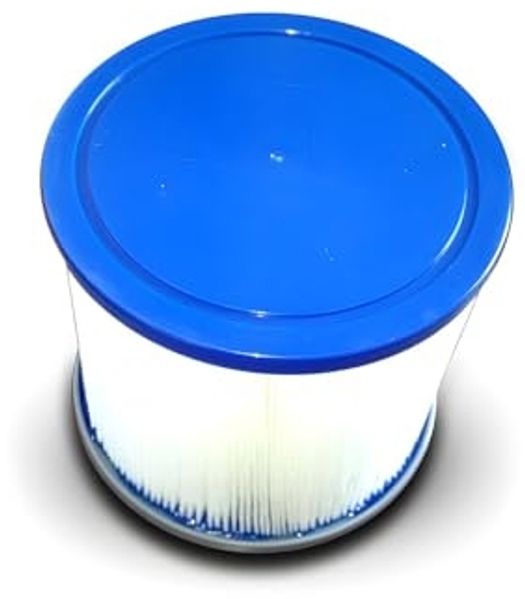 Vente-unique Poolfilter FILTRE, Plastik, Weiß, 9,5x10x9,5 cm