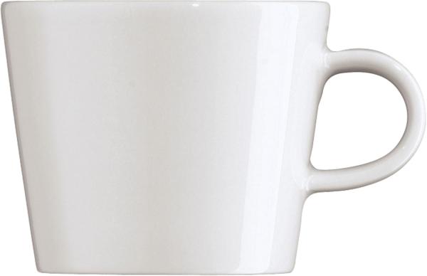 Arzberg Cucina Kaffeetasse, Obertasse, Kaffeebecher, Kaffee Tasse, Becher, Bianca, Porzellan, 220 ml, 42116-800001-14772