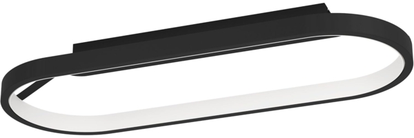 Eglo 900631 Deckenleuchte CODRIALES Kunststoff weiss LED 27W 3000K L:79cm B:30cm H:11. 6cm dimmbar