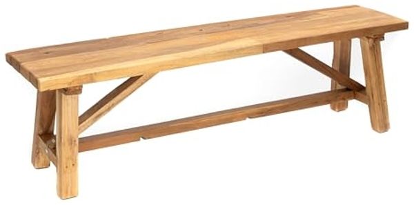 CREEDWOOD Sitzbank NATUR ESSZIMMER SITZBANK "ROCA", 160cm, Massivholz, Küchenbank