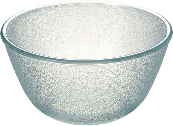 Simax 021 021 003 Schale 'Frozen' mit Struktur 0,5 l, 15 cm, transparent (1 Stück)