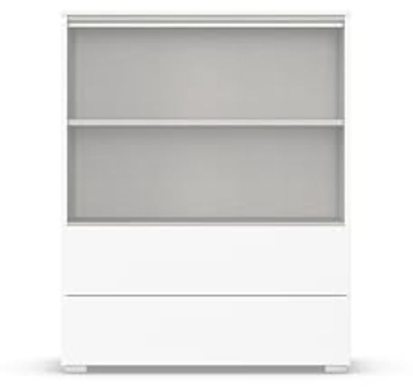 rauch Aditio Box, Kommode, 2-türig, 2 Schubladen, mit Softclose-Funktion, Farbe Weiß, BxHxT 80x100x42cm Bild 7