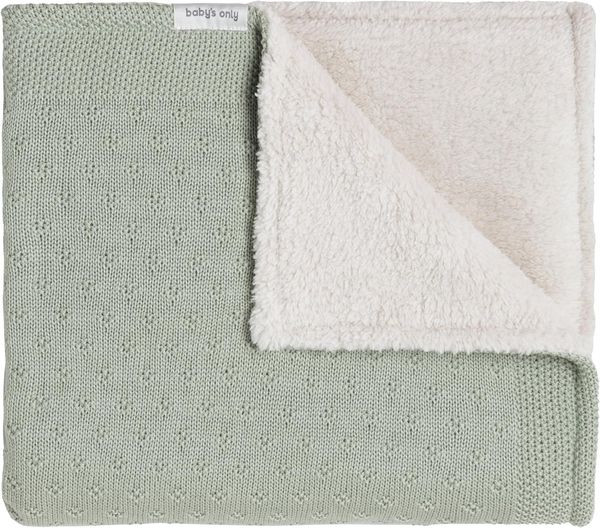 Baby's Only Teddy Mood Babydecke - Laurel Green Gr