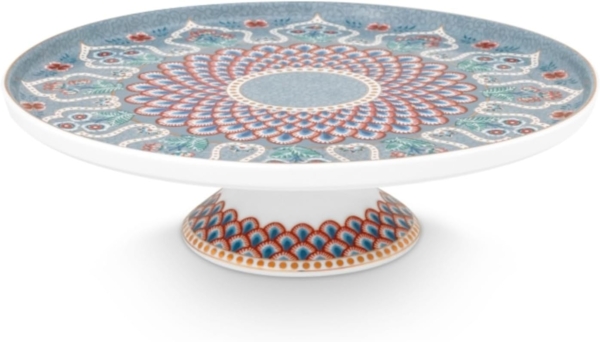 PIP STUDIO Flower Fest. Scallop mini Tortenplatte Deco LB 21cm