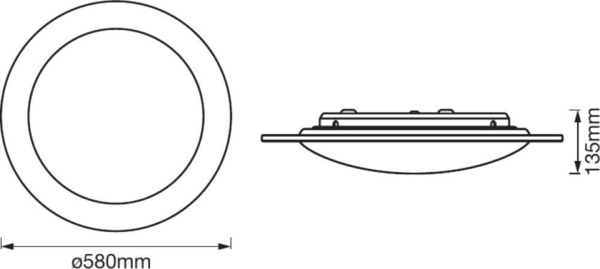 LEDVANCE ORBIS® Tray Sparkle 580 35 W Bild 2