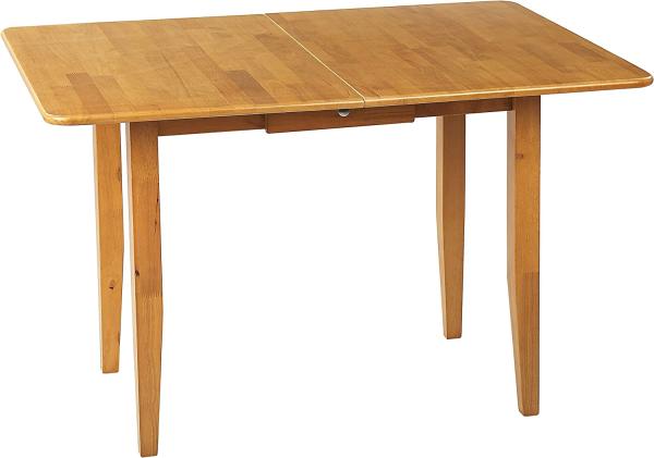 Esstisch heller Holzfarbton 90 120 x 60 cm ausziehbar MASELA