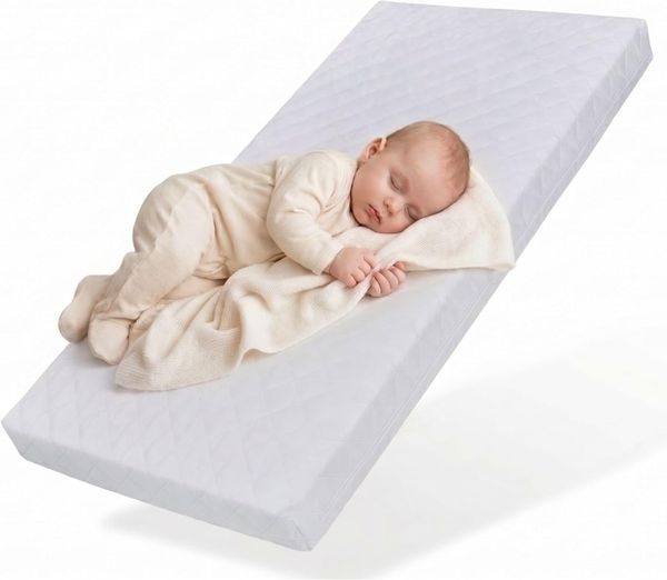 Kids Collective Kindermatratze SMART, Babymatratze 70x140 cm mit abnehmbarem Bezug, waschbar bei 60°C für Babybett oder Gitterbett, 140x70 cm, 6cm hoch, eco5 Zertifiziert