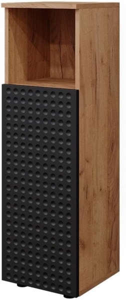 Vicco 'Irma' Midischrank, Holz, Anthrazit Gepunktet, 95 x 30 x 30 cm